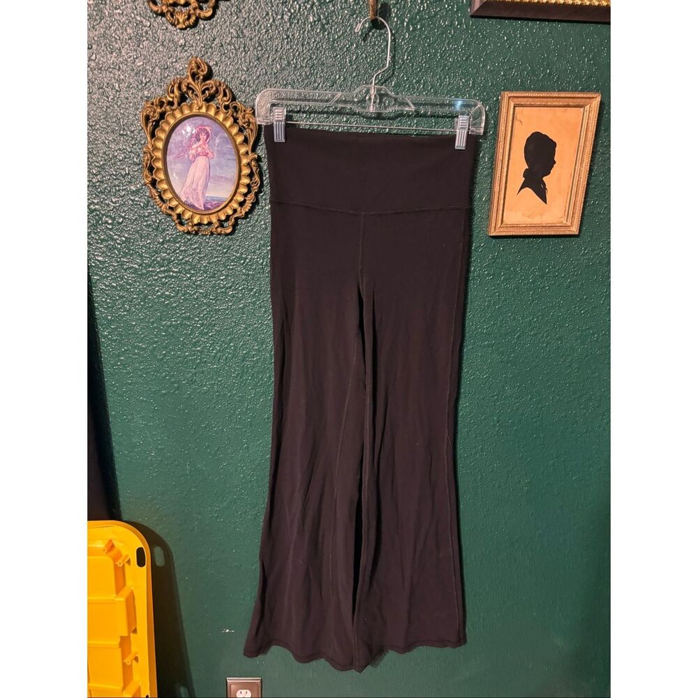 Athleta Black Elation Flare Pants Size Small